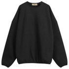 Adidas x FOG adidas x Fear Of God Athletics Suede Fleece Crewneck in Black