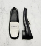 Givenchy Label leather loafers