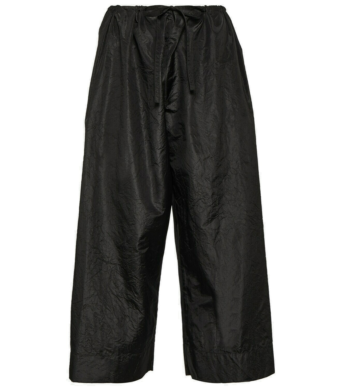 The Row Hypnos high-rise silk cropped pants The Row