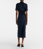 McQueen Belted shirt dress