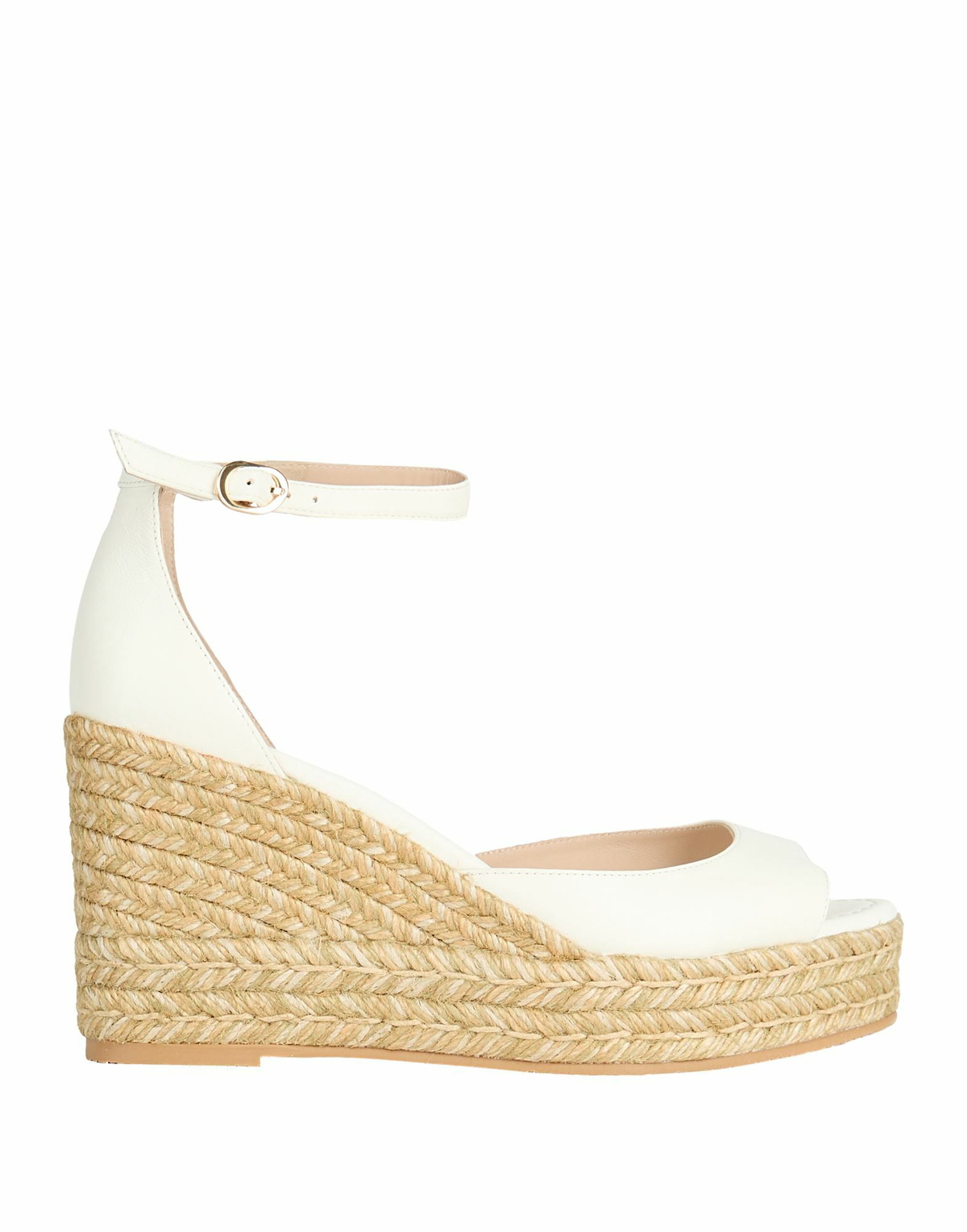 Stuart Weitzman Womens Espadrilles Ivory