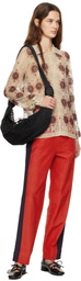 Bode Beige Solarium Long Sleeve Shirt
