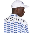 Versace White Ford Edition Logo Cap