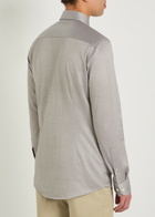 Eton Cotton Shirt Brown
