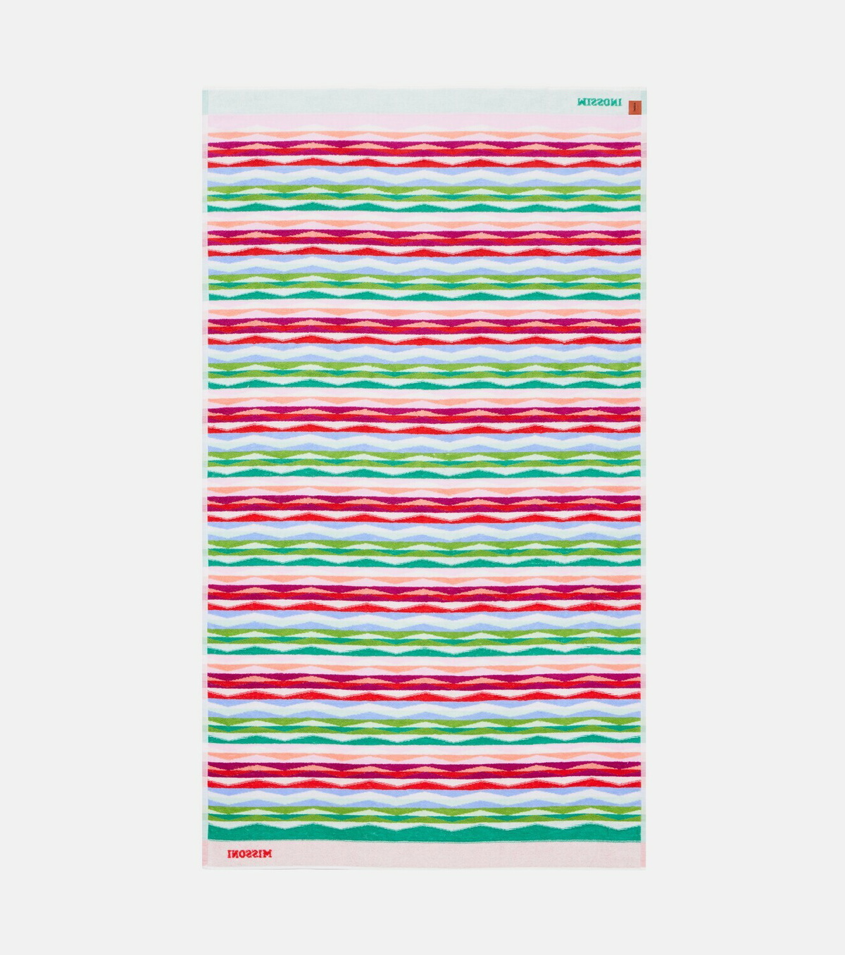 Missoni Wave cotton terry beach towel