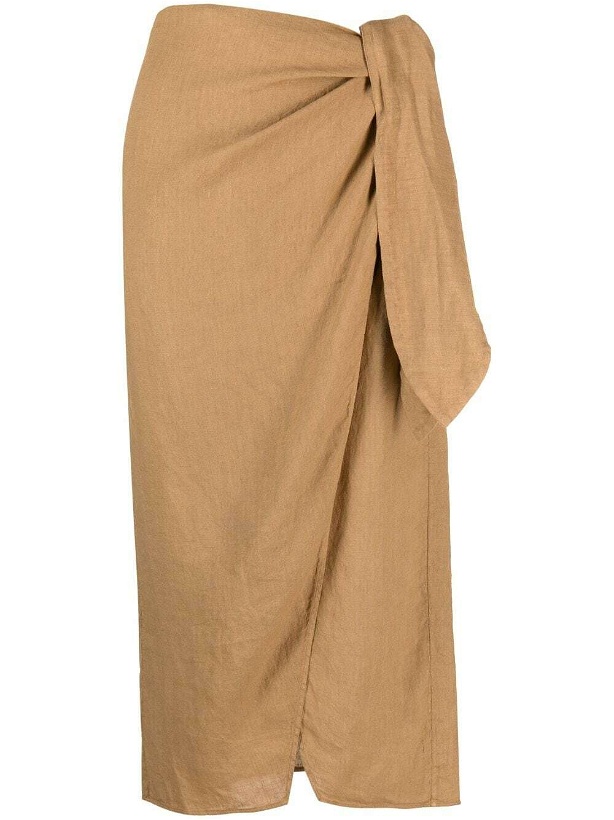 Photo: MANEBI - Lencois Linen Skirt