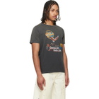 COÛT DE LA LIBERTÉ Black Freddie 'Coast To Coast' Emb S/S T-shirt