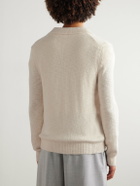 Gabriela Hearst - Aled Cashmere Polo Shirt - Neutrals