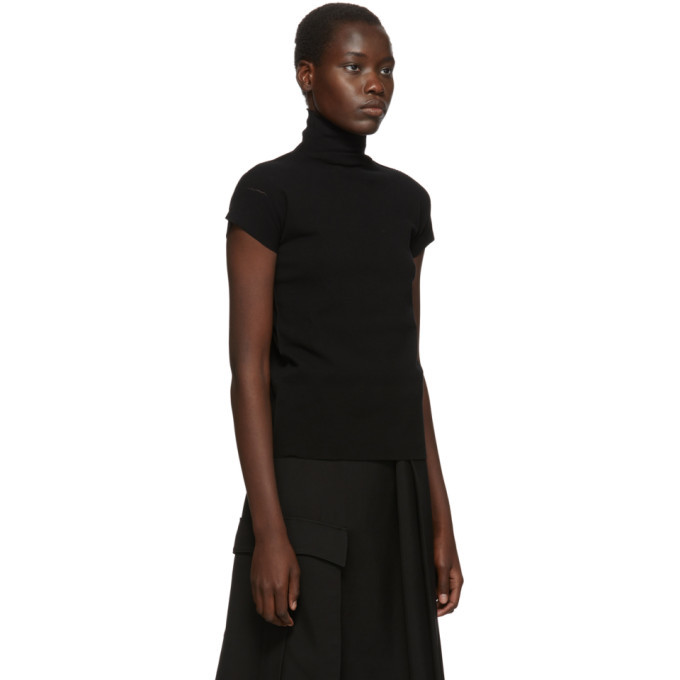 Black Turtleneck Issey Miyake Turtleneck Mens HOMME PLISSE ISSEY