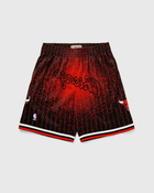 Mitchell & Ness Nba Re Take Gradient Swingman Short Bulls 1995 Black/Red - Mens - Sport & Team Shorts