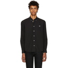 Kenzo Black Tiger Casual Button Down Shirt