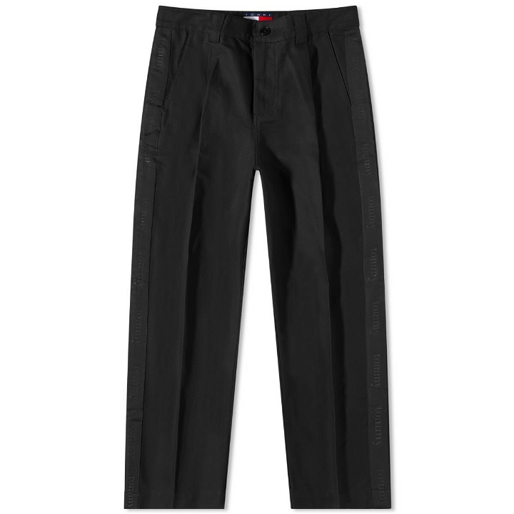Photo: Tommy Jeans Men's Wide Fit Track Pant in Black