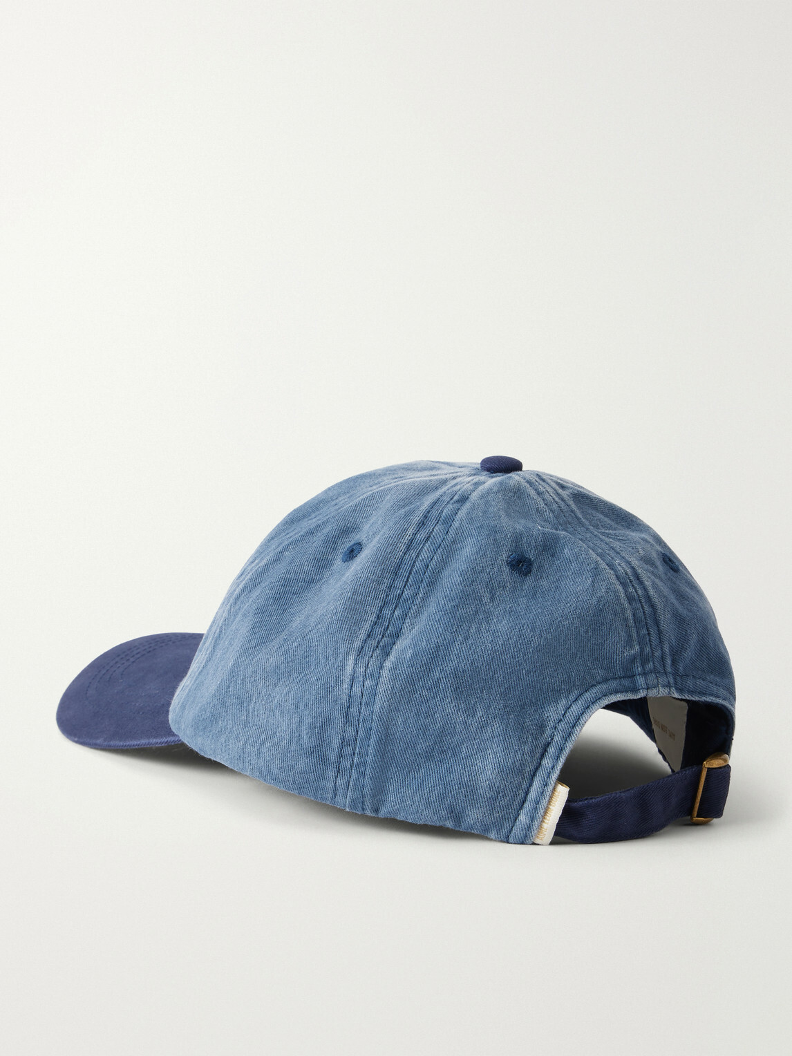 Aimé Leon Dore - Logo-Embroidered Pigment-Dyed Cotton Baseball Cap - Blue