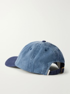 Aimé Leon Dore - Logo-Embroidered Pigment-Dyed Cotton Baseball Cap - Blue