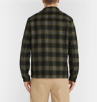 PS by Paul Smith - Checked Wool-Blend Shirt Jacket - Men - Brown