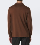 Thom Sweeney Cashmere and silk polo sweater