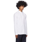 Hugo White Evidio Extra-Slim Long Sleeve Shirt