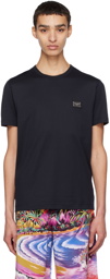 Dolce & Gabbana Black Bonded T-Shirt