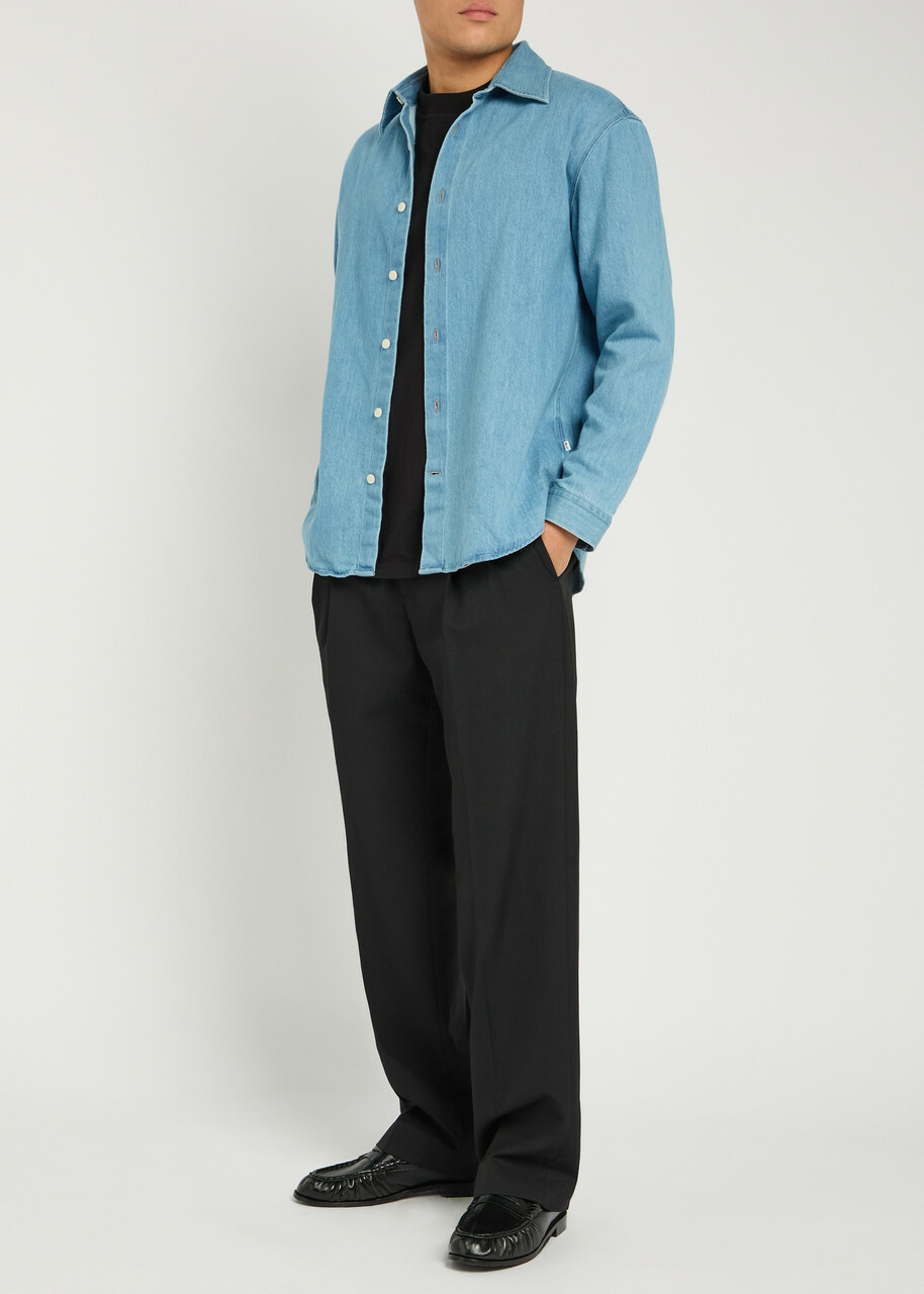 NN07 Casper Denim Shirt Blue