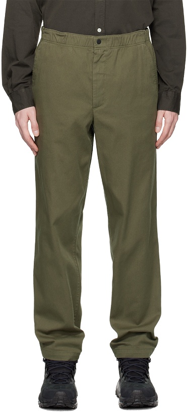 Photo: NORSE PROJECTS Green Ezra Trousers