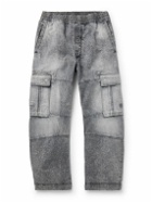 Givenchy - Straight-Leg Panelled Cargo Trousers - Gray