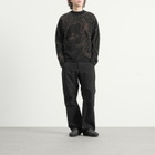 ROA Men's Ryli Cotton Knit Crewneck in Black