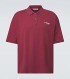 Acne Studios Cotton piqué polo shirt