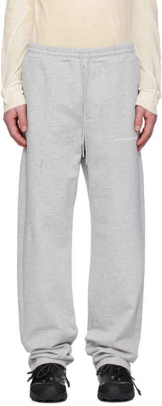 Photo: POST ARCHIVE FACTION (PAF) Gray 8.0 Right Lounge Pants