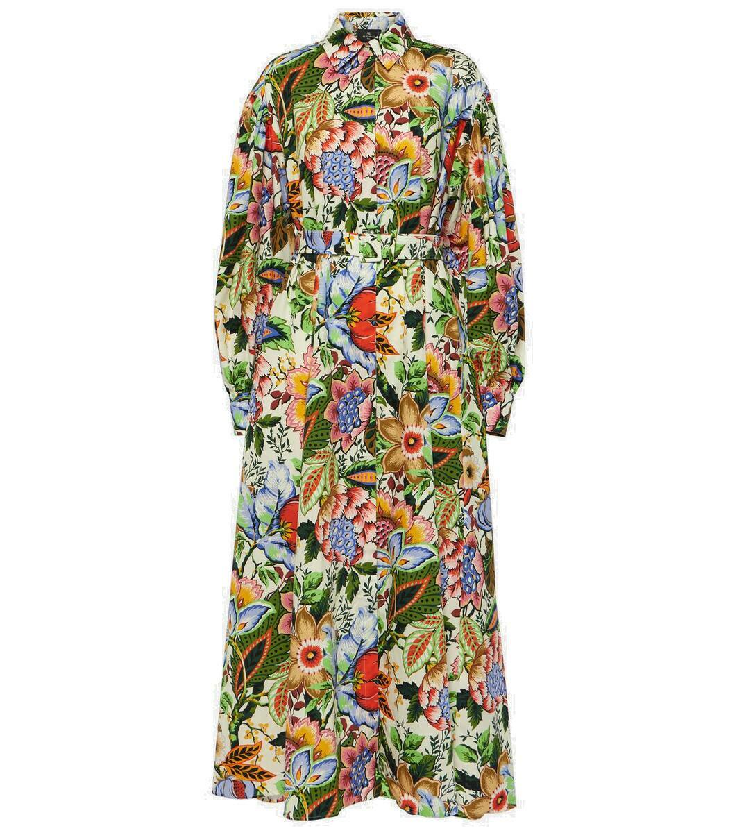 Entro - Floral Shirt Dress
