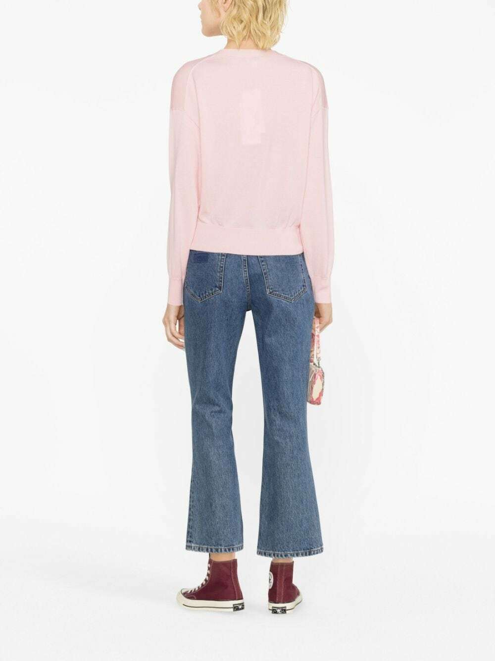 KENZO - Boke Flower Crest Wool Cardigan Kenzo