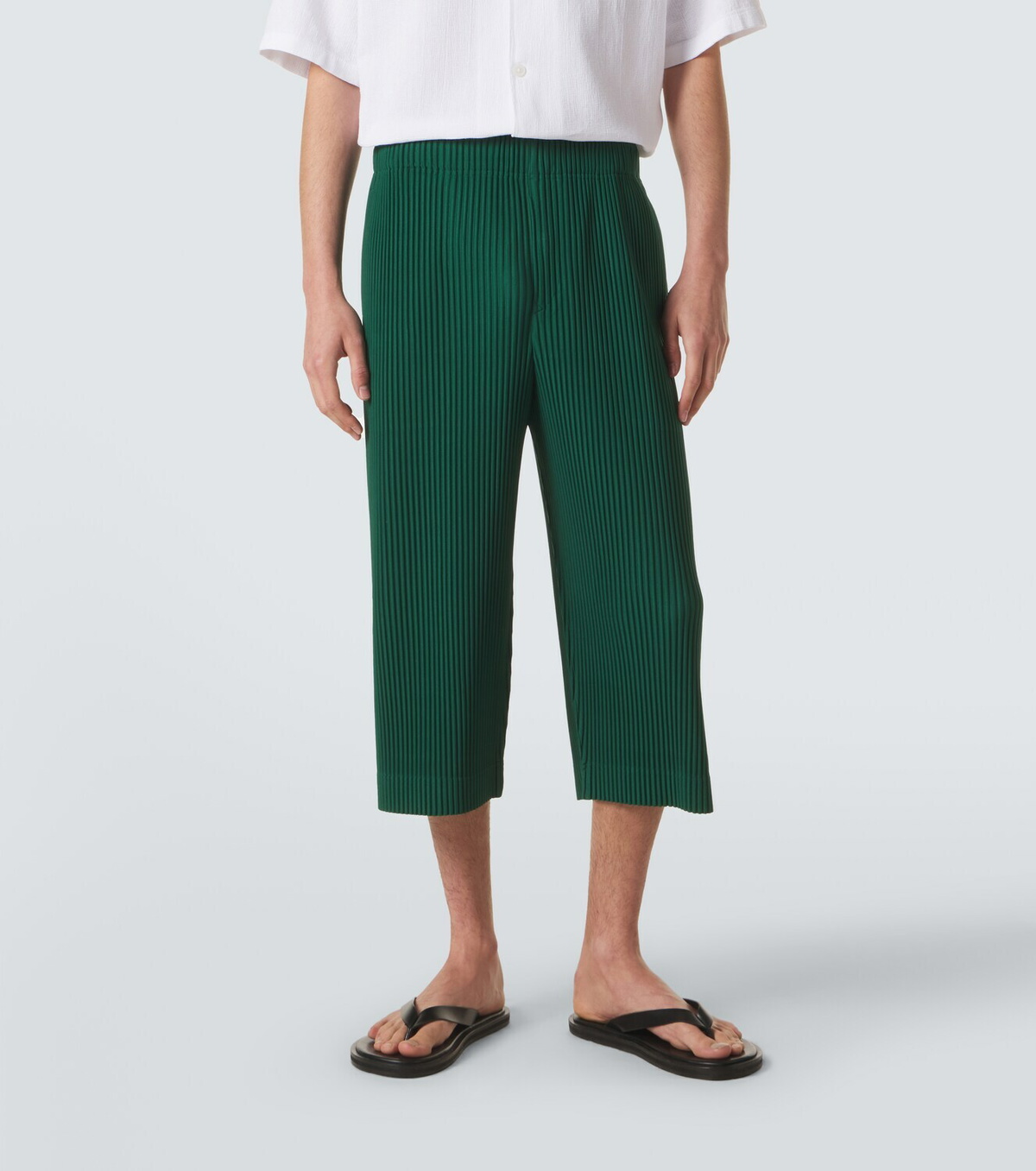 Homme Plissé Issey Miyake Monthly Colors: May pleated straight pants