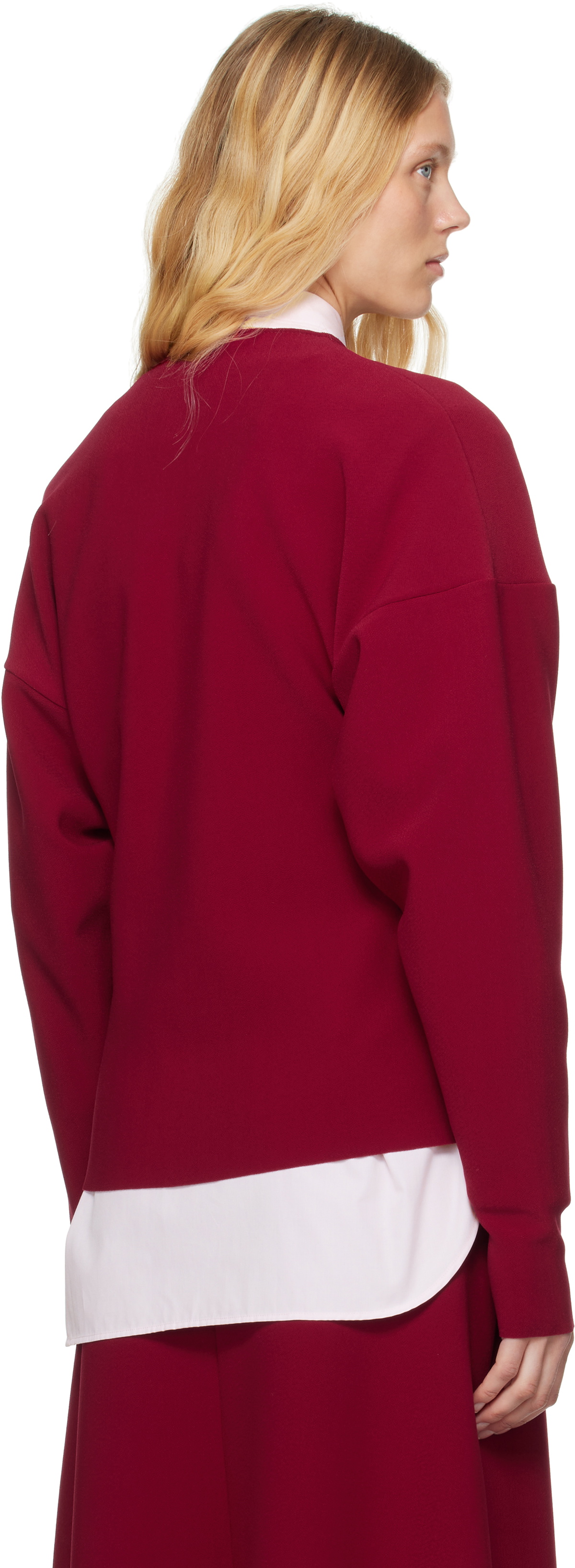 Birrot Red Lay2 Cardigan