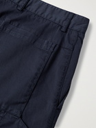 MONCLER GENIUS - 5 Moncler Craig Green Garment-Dyed Stretch-Cotton Twill Chinos - Blue