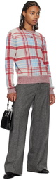 Vivienne Westwood Red & Blue Check Sweater