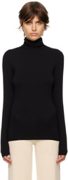 Max Mara Leisure Black Dede Turtleneck