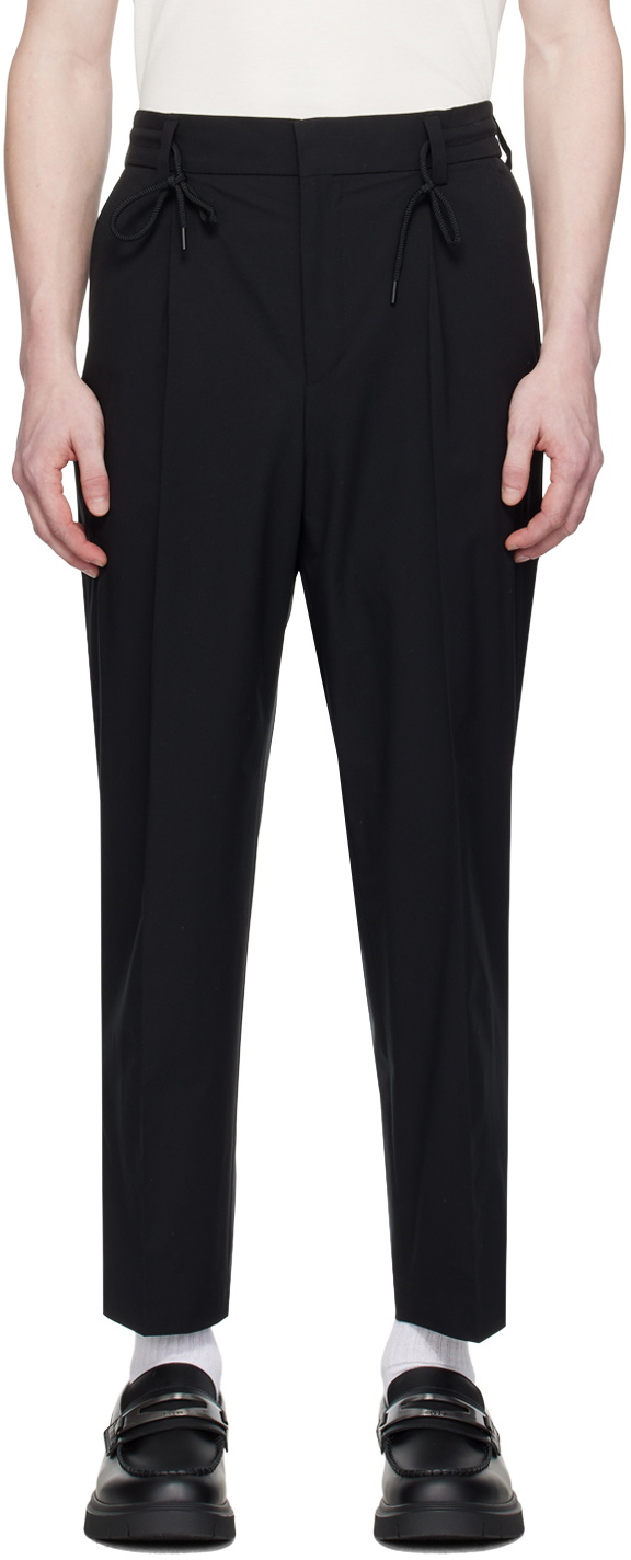 Hugo Black Slim-Fit Trousers Hugo Boss