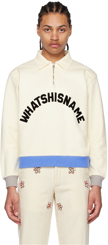 Photo: Bode Off-White 'Whatshisname' Sweatshirt
