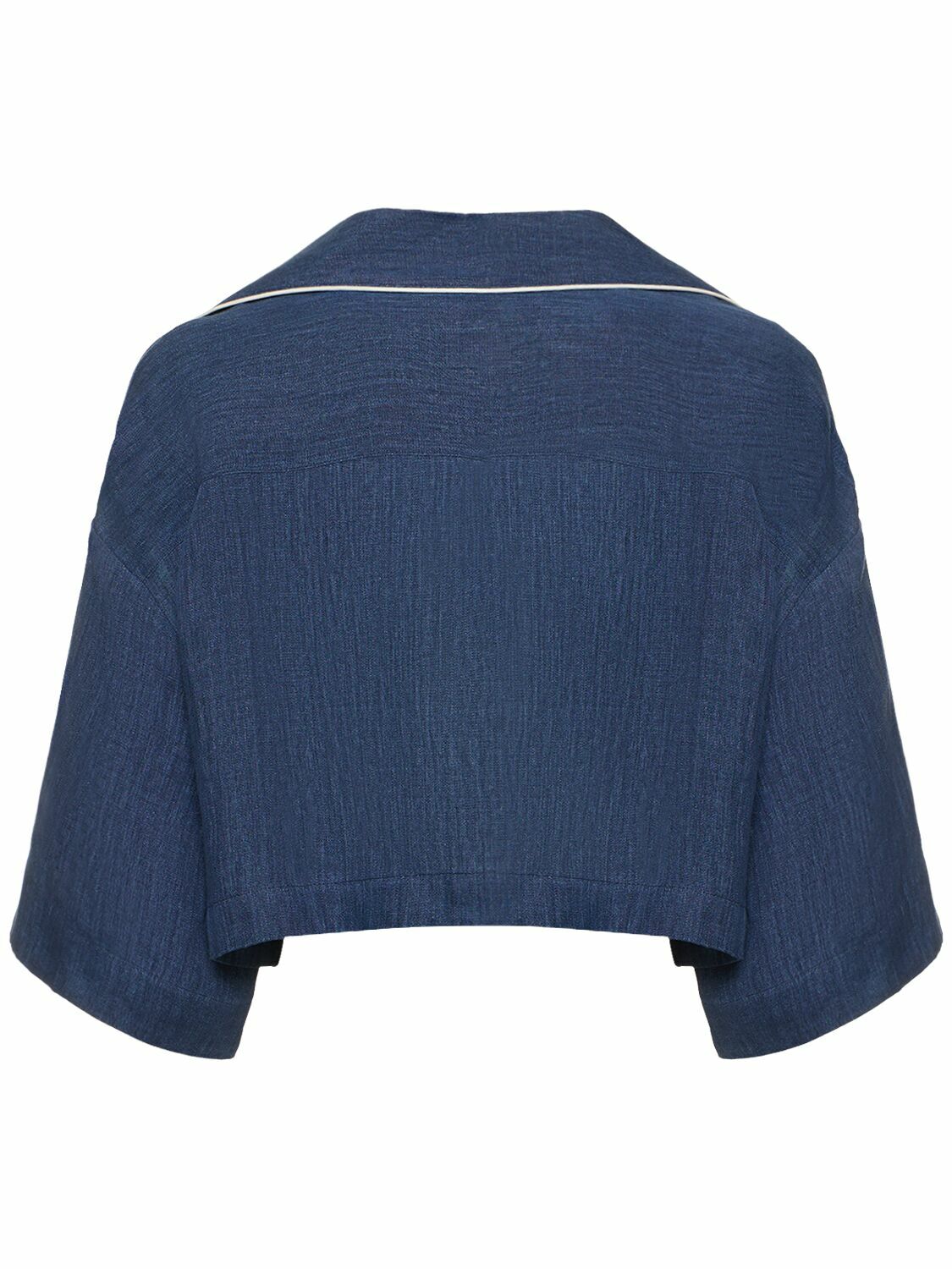 超激安 Palm Crop Denim Linen Monogram Angeles トップス