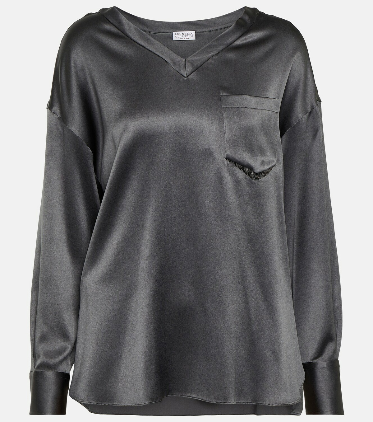 BRUNELLO CUCINELLI Women Blouses Regular fit in Black - L