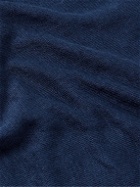 Anderson & Sheppard - Linen Henley T-Shirt - Blue