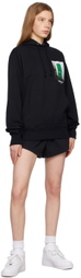 Helmut Lang Black Photo Hoodie