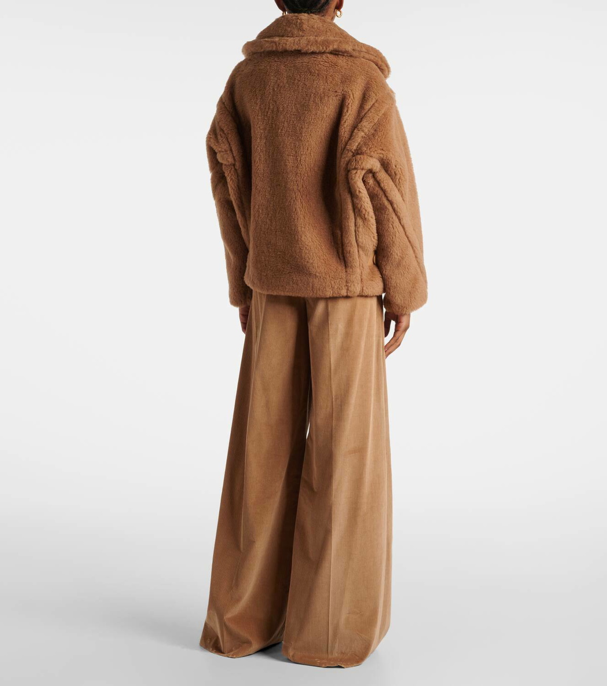 ◆MAX MARA 最新作◆Vanadio テディ ジャケット/Cammello◆ Max Mara Vanadio teddy jacket Max Mara