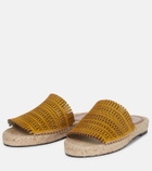 Alaïa Suede espadrilles