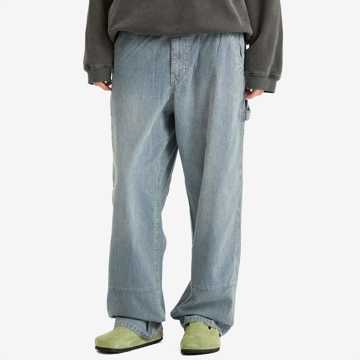 Gramicci Women's Japanese Denim Work Pant in Hickory