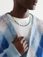 POLITE WORLDWIDE® - Sterling Silver Opal Beaded Necklace
