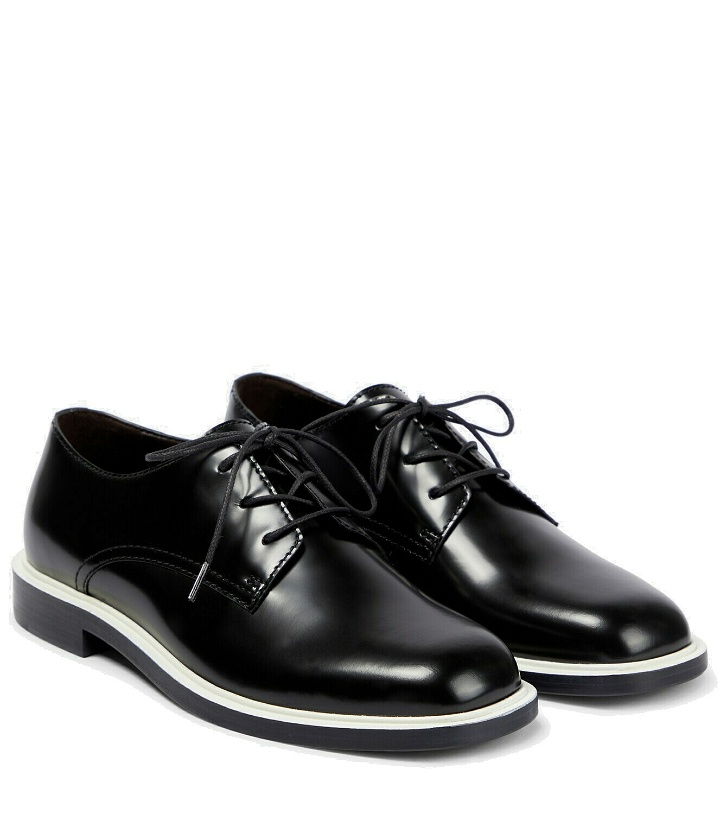 Photo: The Row - Jules patent leather Derby shoes