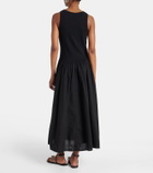 Velvet Amelia cotton-blend maxi dress
