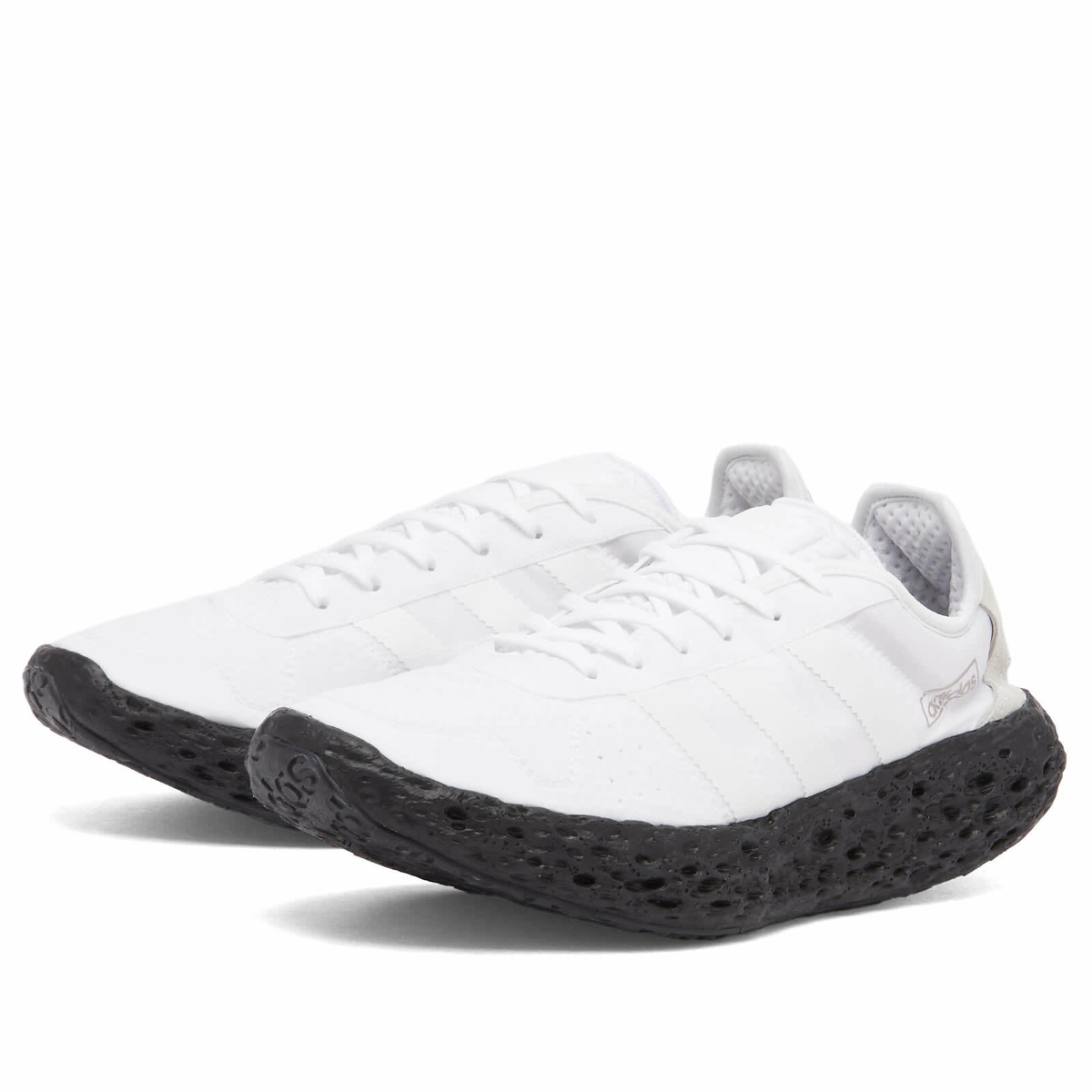 Adidas Zponge Sneaker in White/Matte Silver