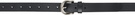Dunst Black D-Buckle Classic Belt