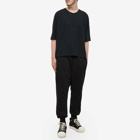 Rick Owens DRKSHDW Men's Prisoner Mediumweight Drawstring Pant in Black